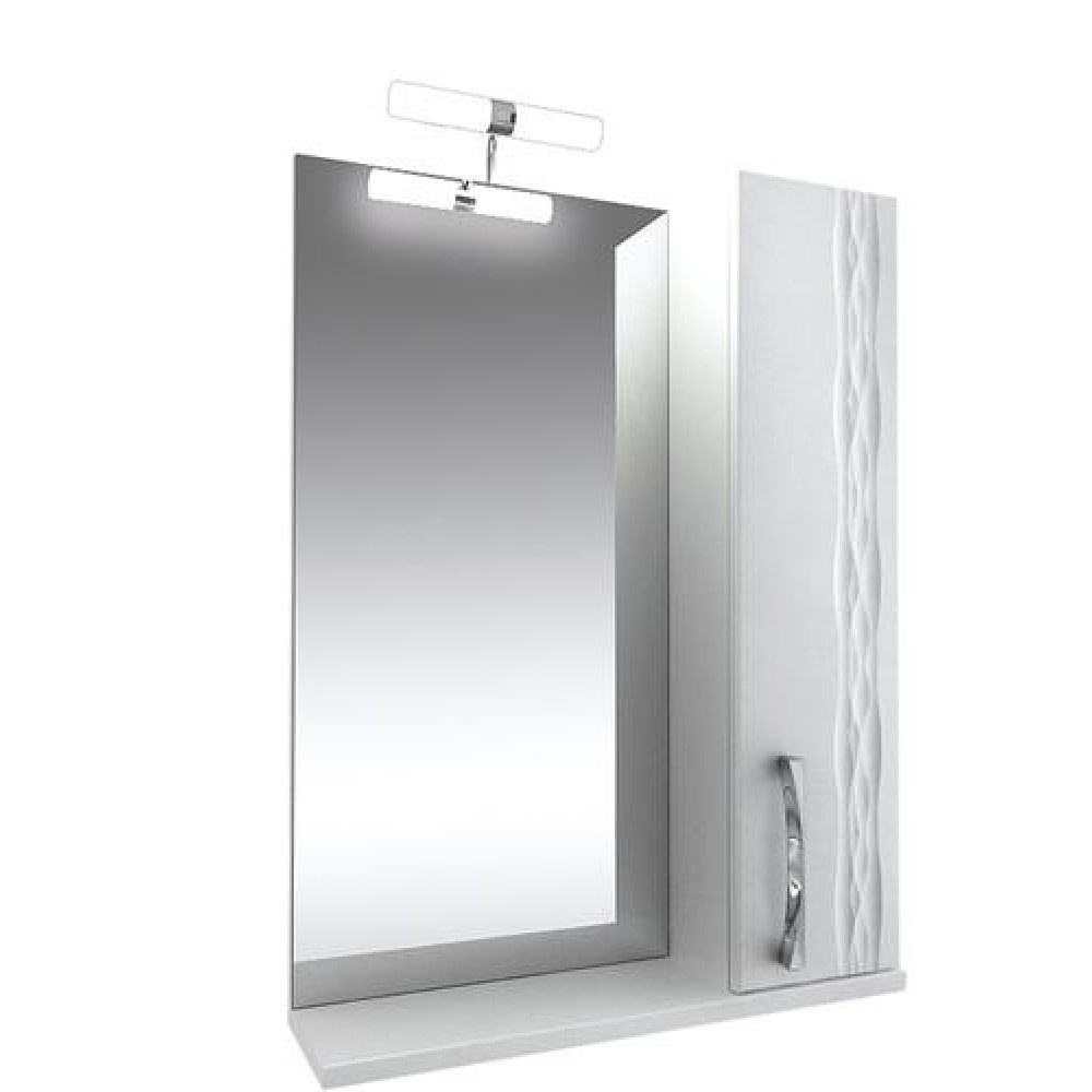 шкафчик подвесной для ванной с зеркалом