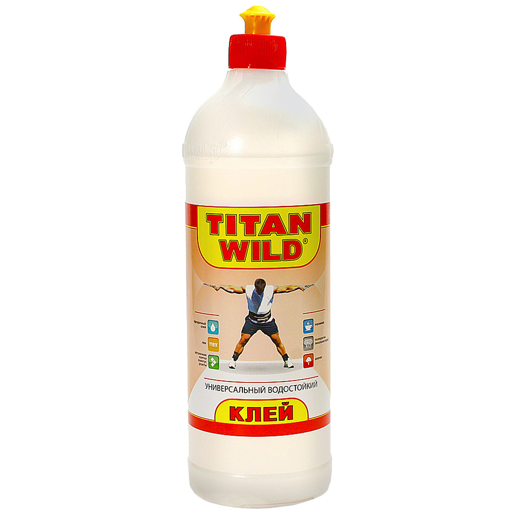 Купить клей для плинтусов. Клей Titan Wild Premium. Клей универсальный Titan Wild 1л. Клей Titan Wild Premium 0,25 л. Клей универсальный водост. "Titan Wild" 1 л.